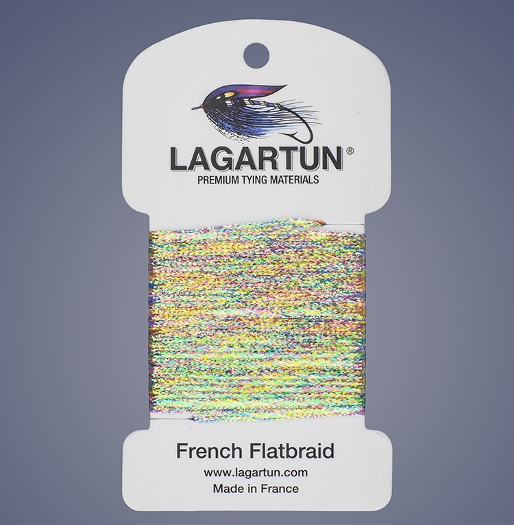 Lagartun Flat Braid - Rainbow