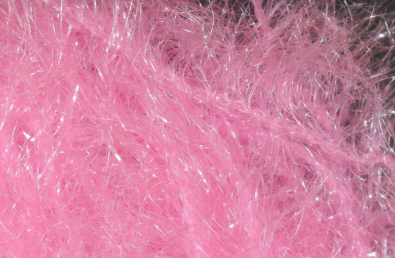 Hareline Dubbin Krystal Hackle Medium Bonefish Pink