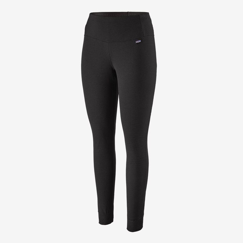 Patagonia W's Capilene Thermal Weight Bottoms - Black - Large