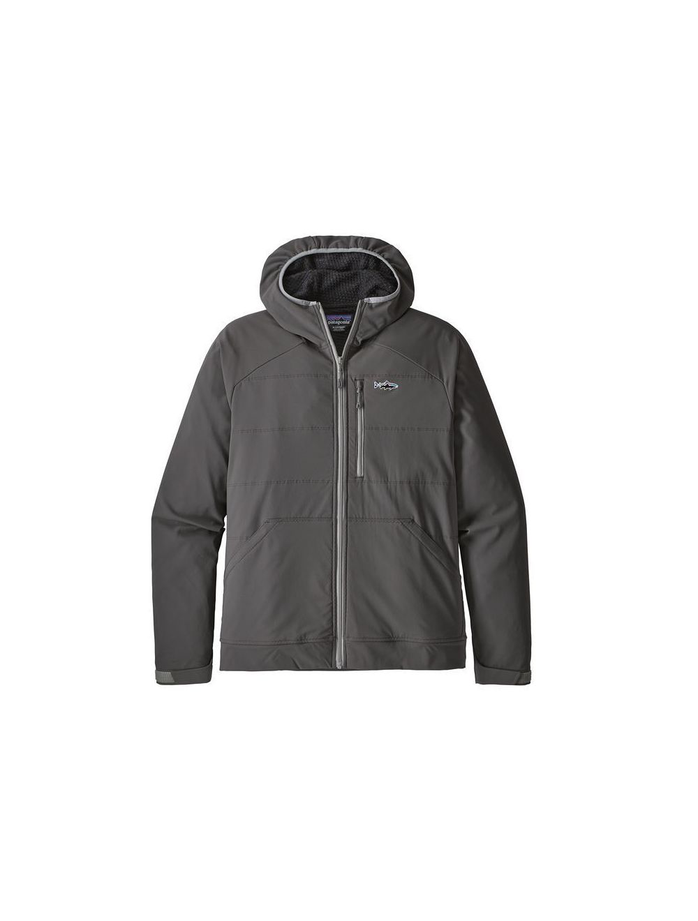 Patagonia M's Snap-Dry Hoody - Forge Grey - Small