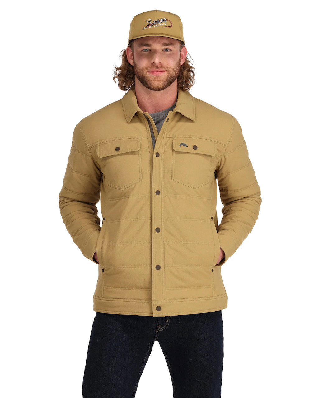 Simms M's Cardwell Jacket - Camel - Large