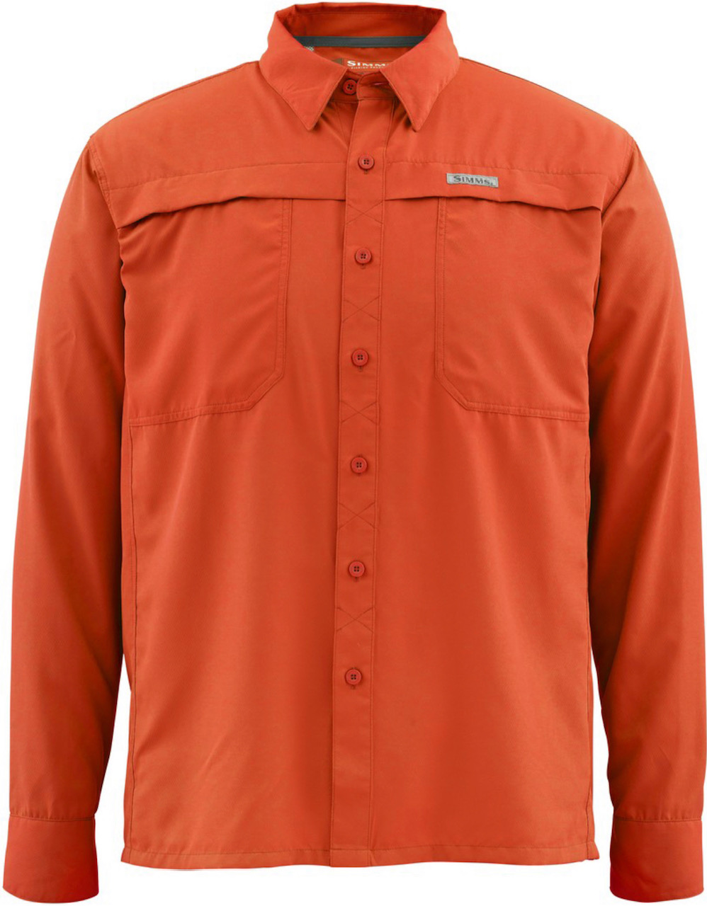 Simms M's Ebb Tide Shirt - Fury Orange - XL