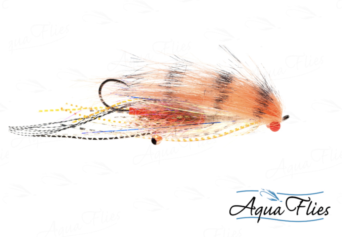Aqua Flies Stumptown Prawn - Orange