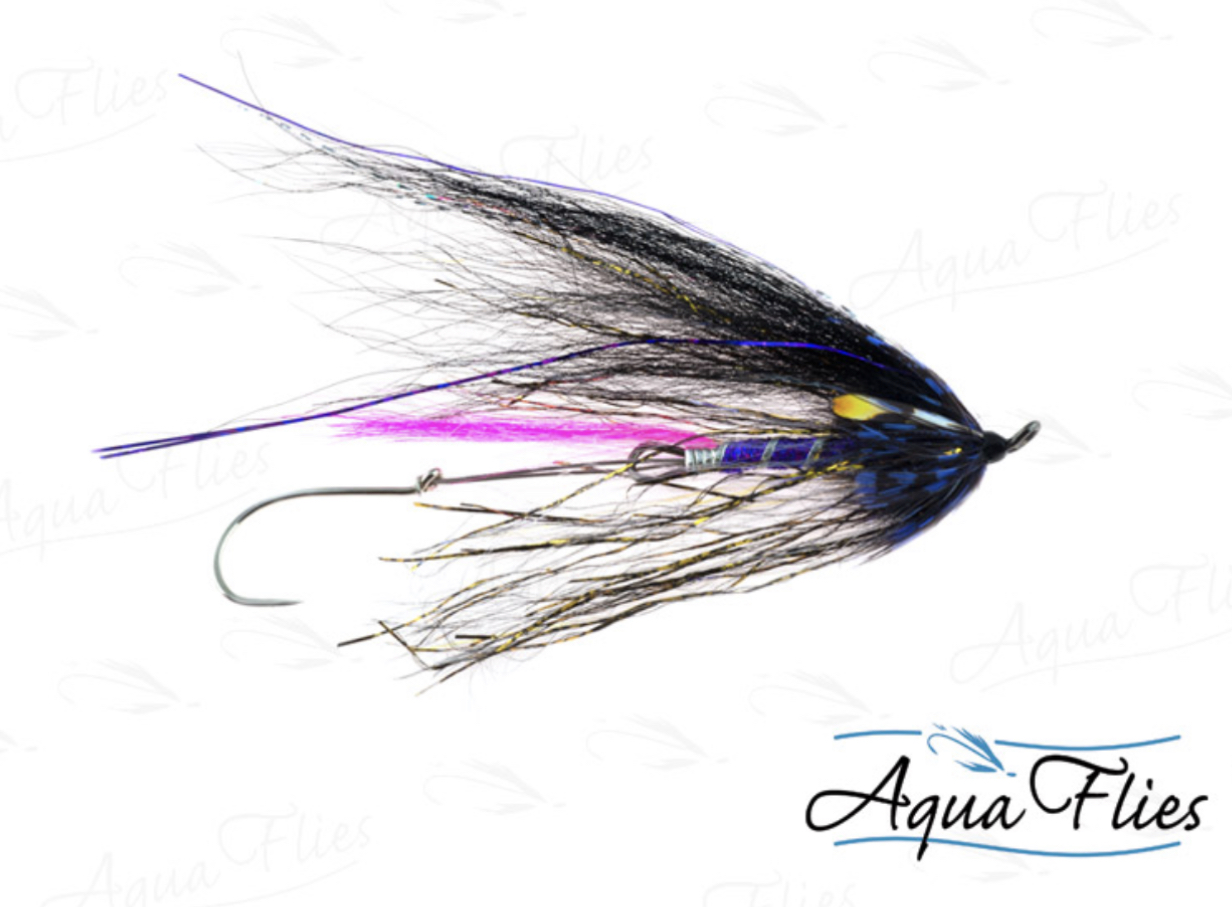 Aqua Flies Senyo's GL Predator Scandi - Black