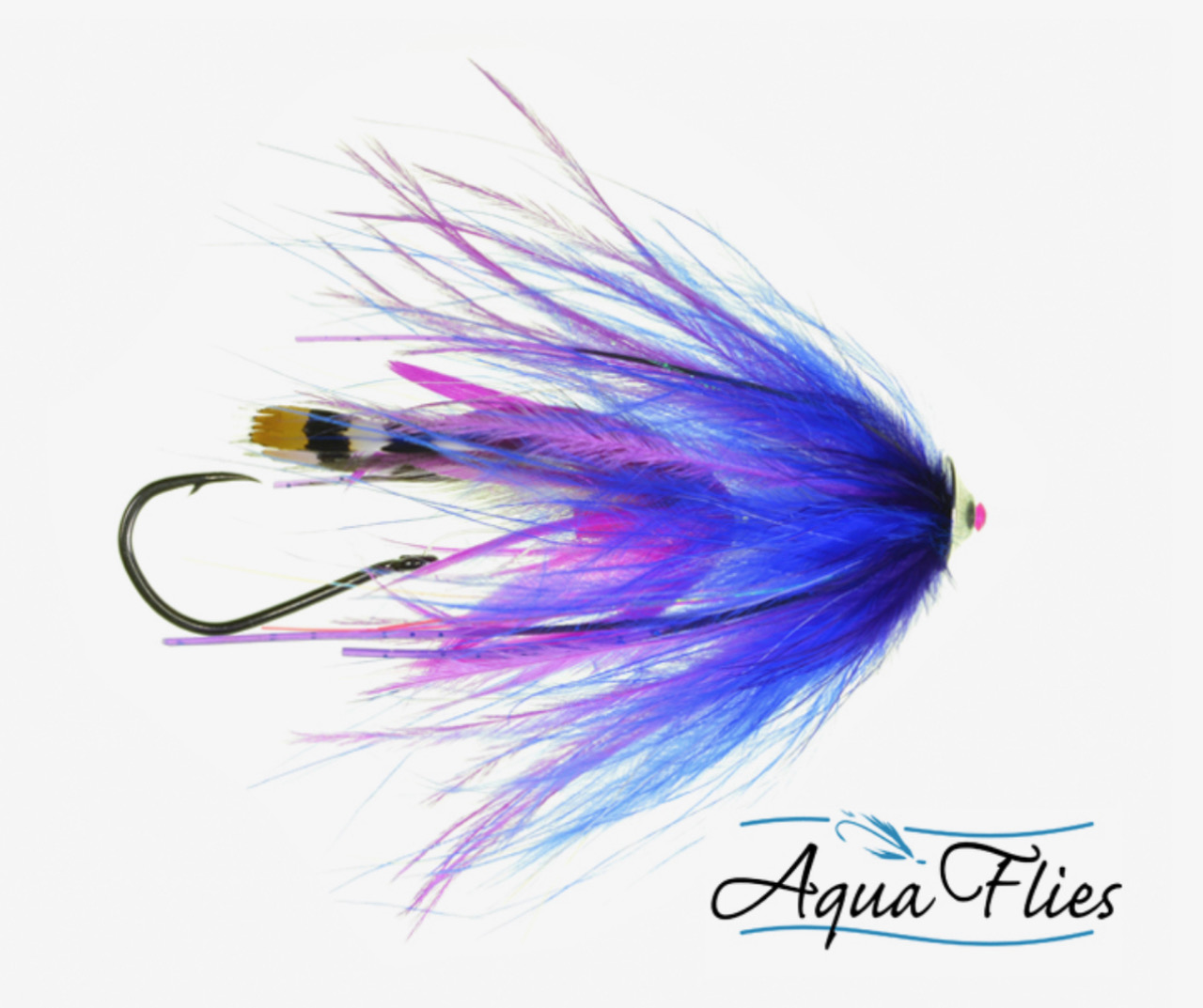 Aqua Flies Stu's Jungle Tail Turbo Cone - Pink/Purple