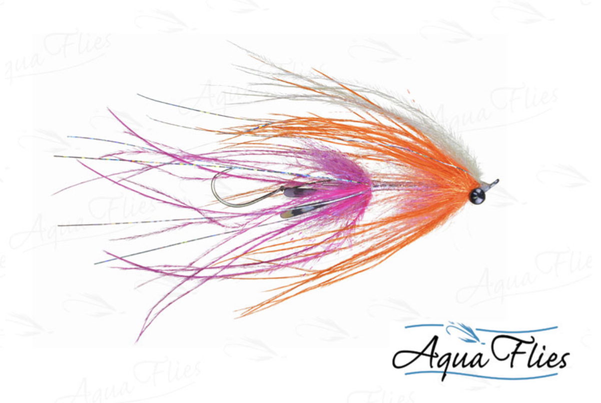 Aqua Flies Jerry's Intruder - Pink/Orange