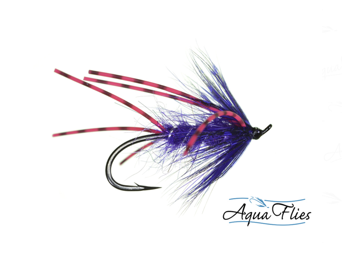 Aqua Flies Joe Gert - Purple - Size 8
