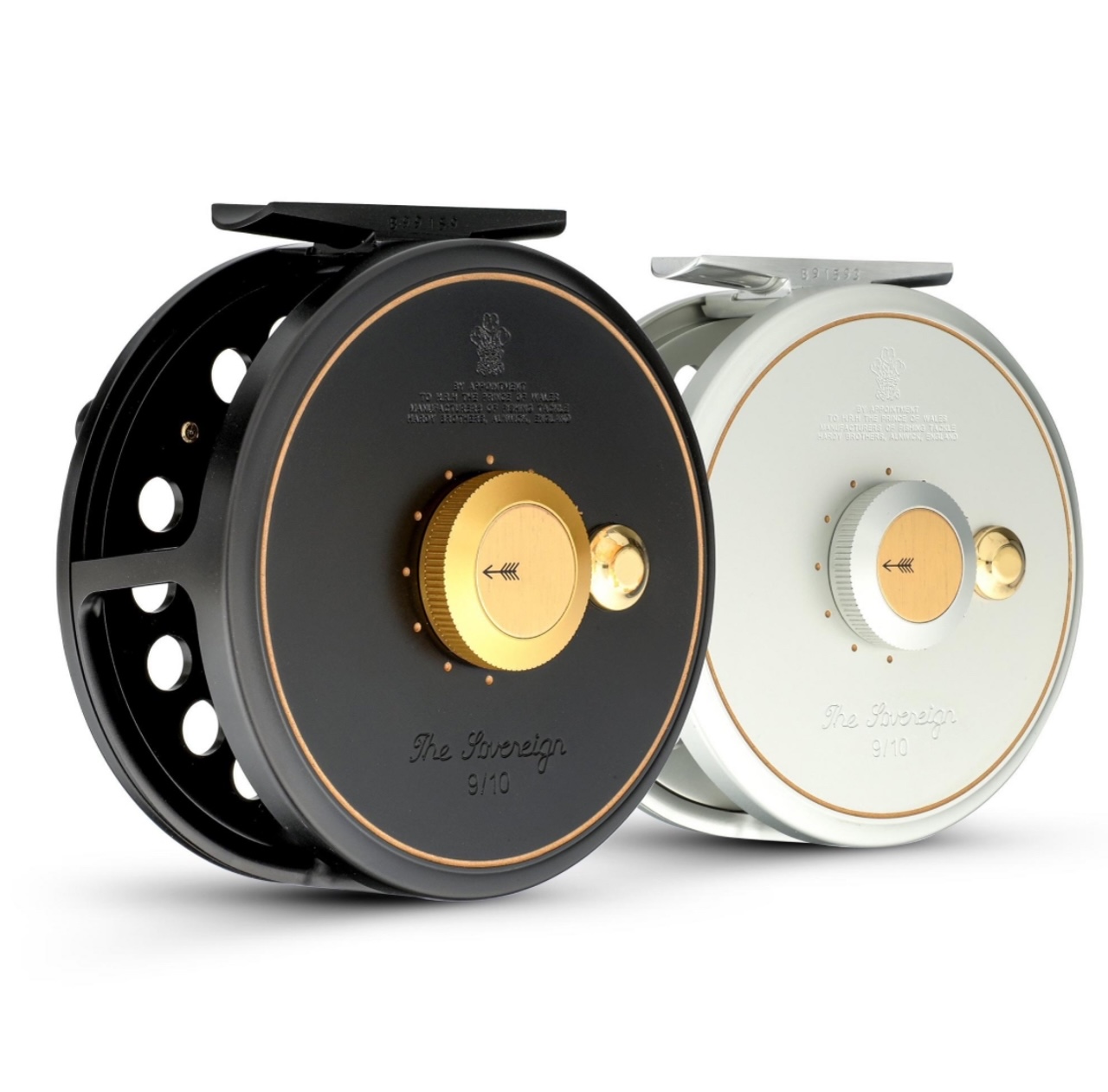 Hardy Sovereign Fly Reel - Black - 5/6