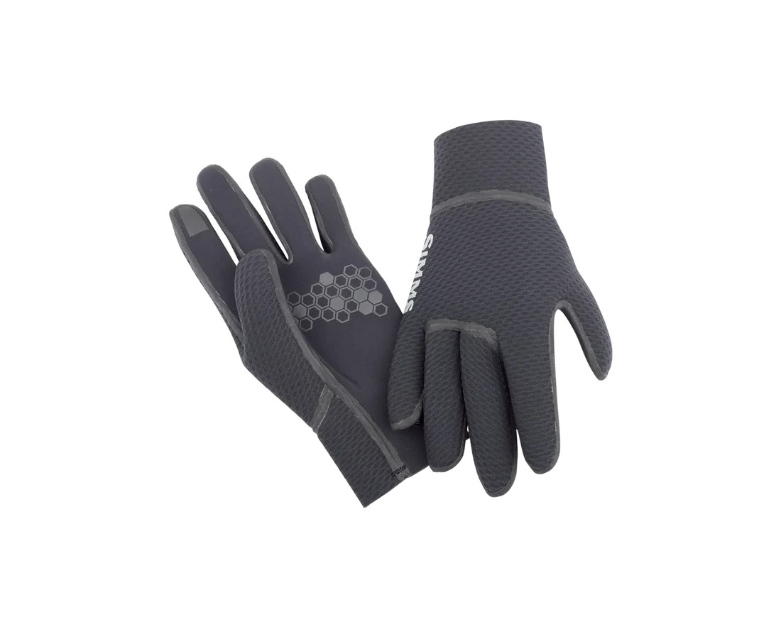 Simms Kispiox Rain Glove - Black - Large