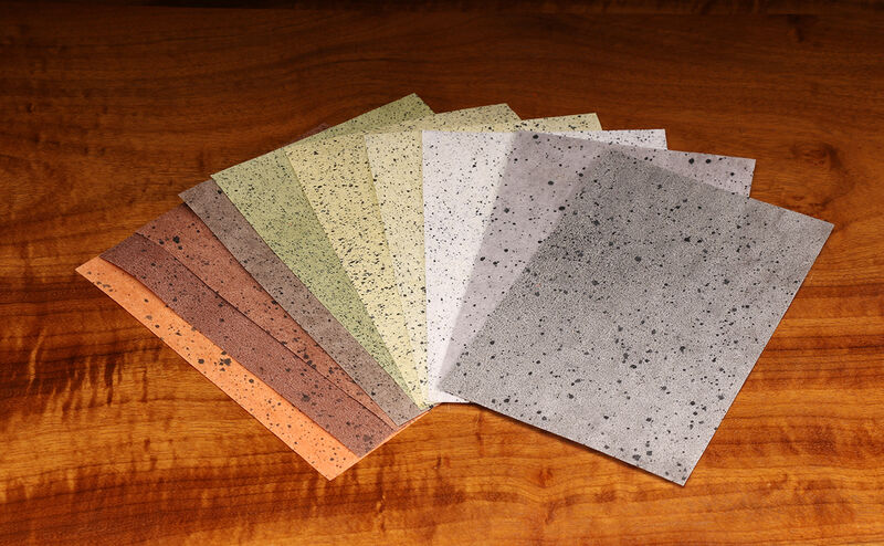 Hareline Dubbin River Road Speckled Wing Sheet Material