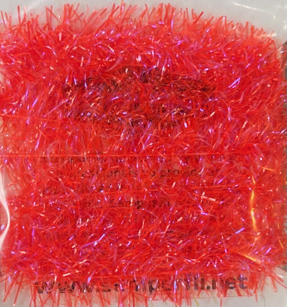 Semperfli 15mm Plush Chenille - Fl. Red