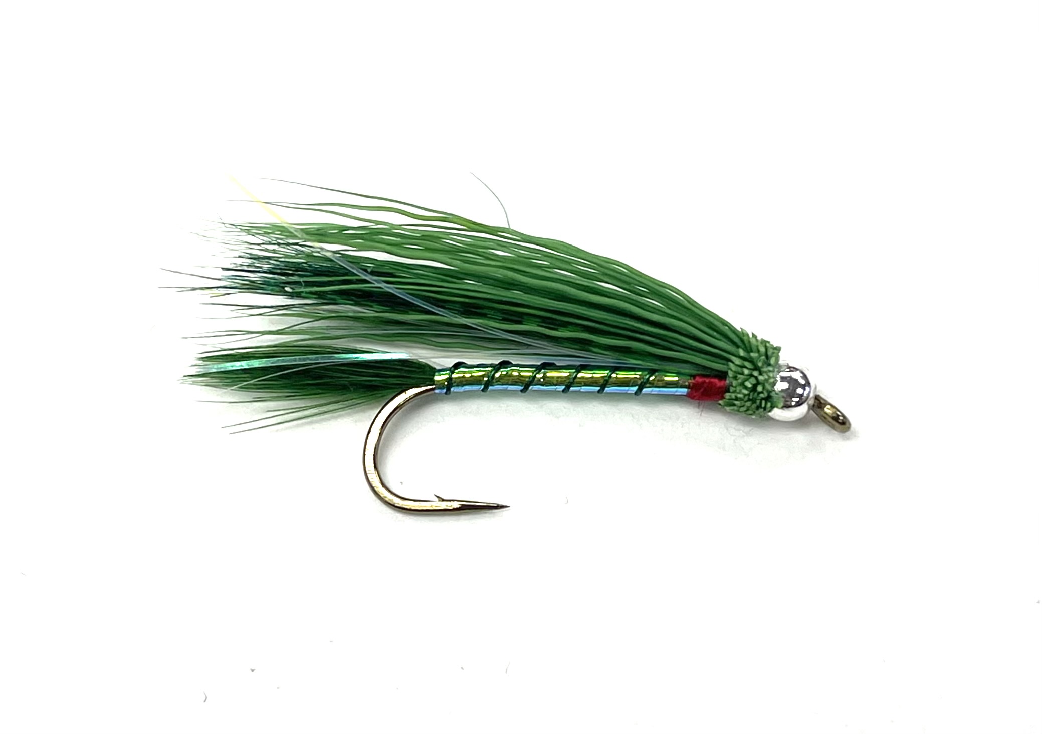 Fly Angler Distributing Bead Head Opal Rolled Muddler