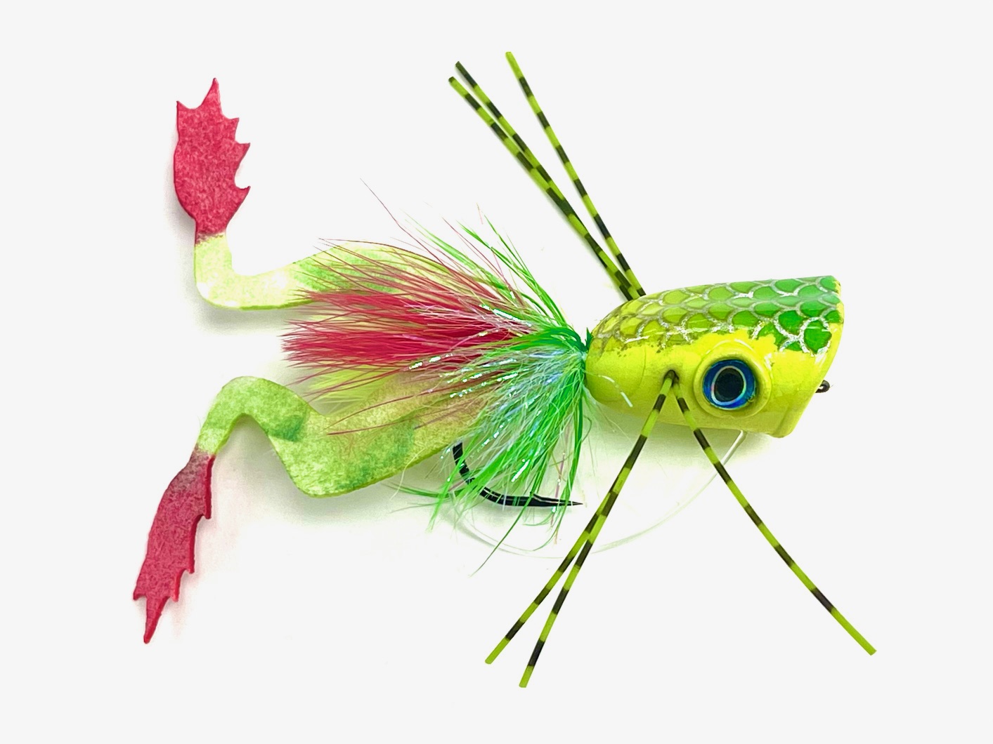 M&Y Sid's Frog - Chartreuse - Size 1/0