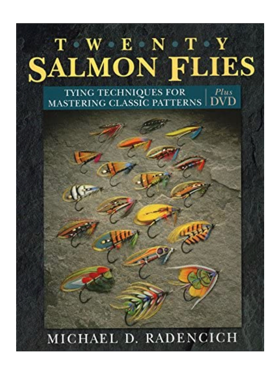 Twenty Salmon Flies - by Michael D. Radencich