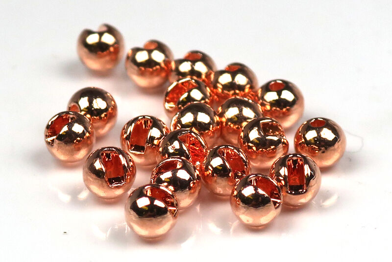 M&Y Slotted Tungsten Beads - Copper - 3/32