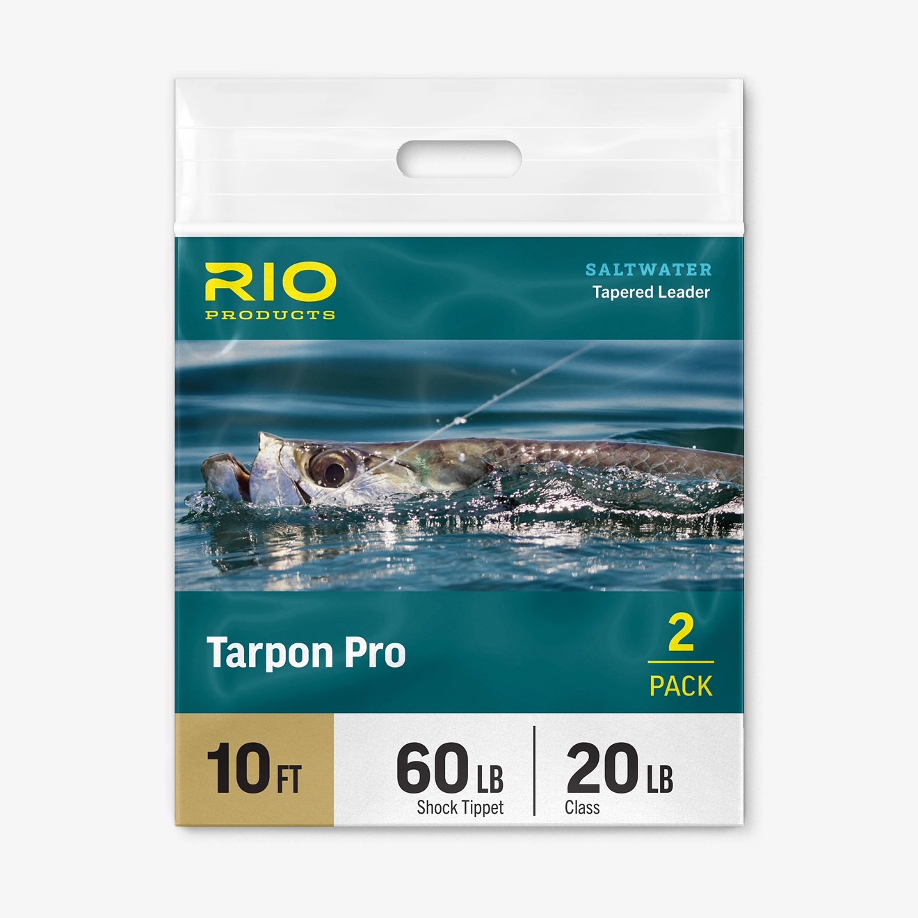 Rio Tarpon Pro Leader - 10ft - 80lb Shock / 40lb Class