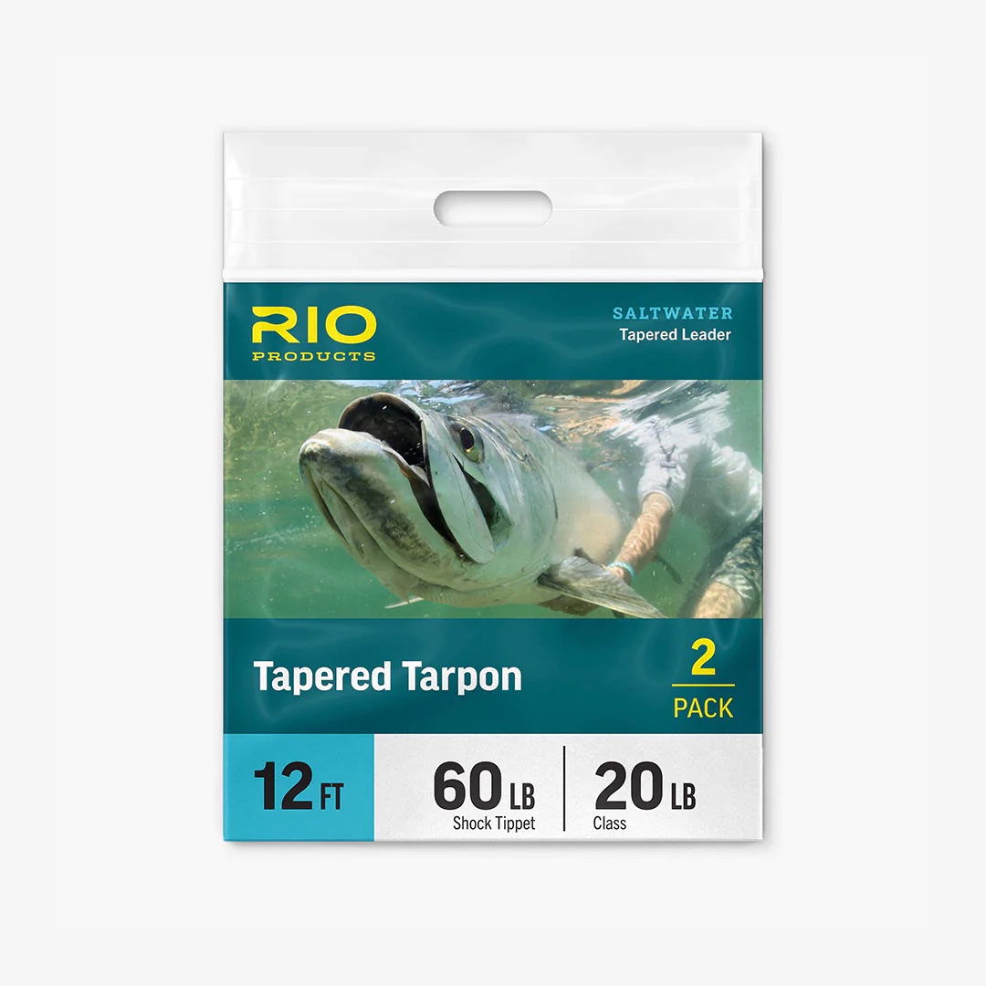 Rio Tapered Tarpon Leader - 12' - 60lb Shock / 30lb Class