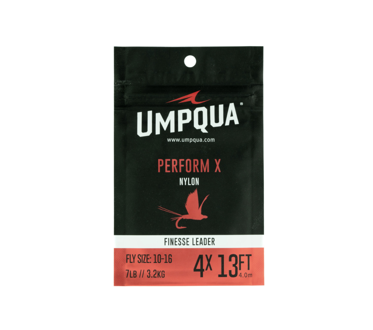 Umpqua Perform X Nylon Finesse Leader - 13ft - 4X - 7lb