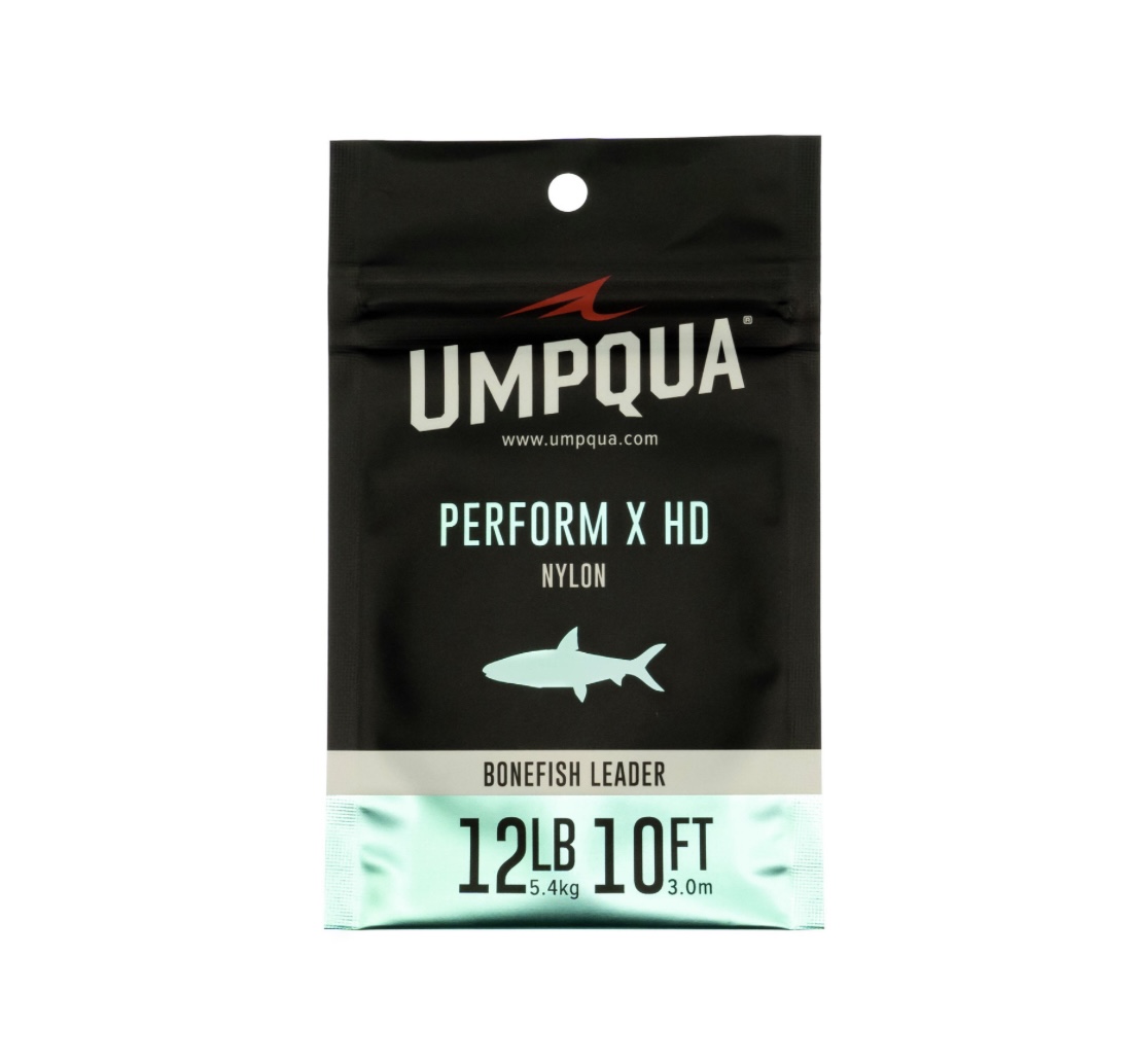 Umpqua Perform X HD Bonefish Leader - 12ft - 8lb