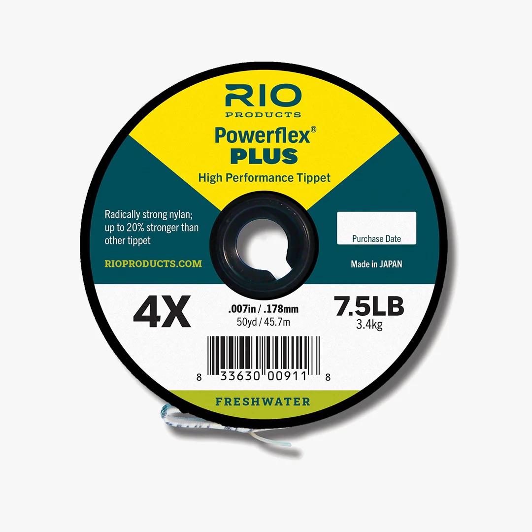 Rio Powerflex Plus Tippet - 50yd - 0X - 18lb