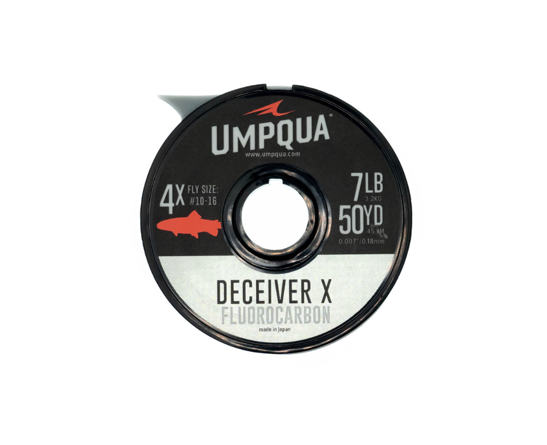 Umpqua Deceiver X Fluorocarbon Tippet - 50yd - 4X - 7lb