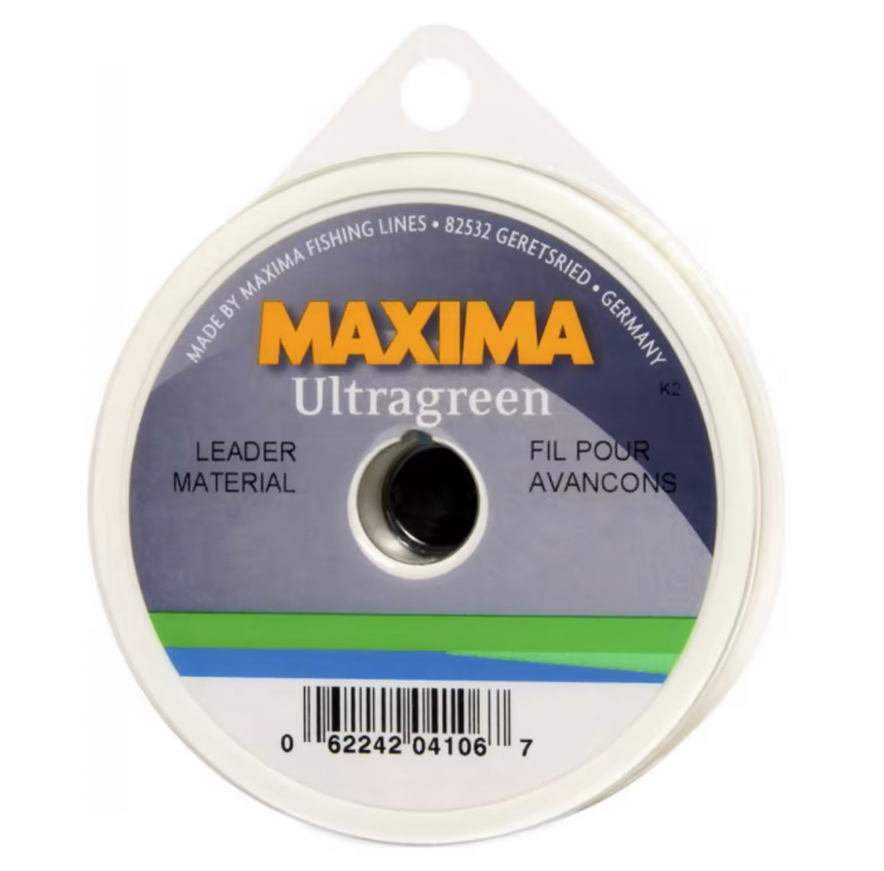 Maxima Ultragreen Leader Material - 15m - 30lb