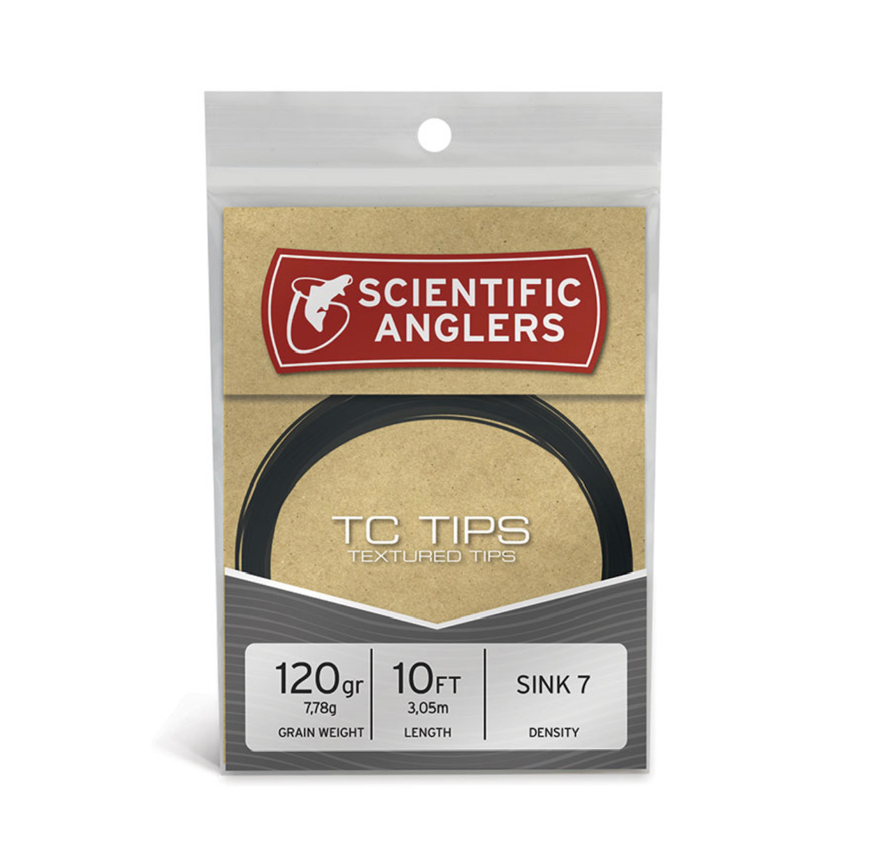 Scientific Anglers TC Textured Spey Tips - 10' - 120 grains - Int / Sink 2