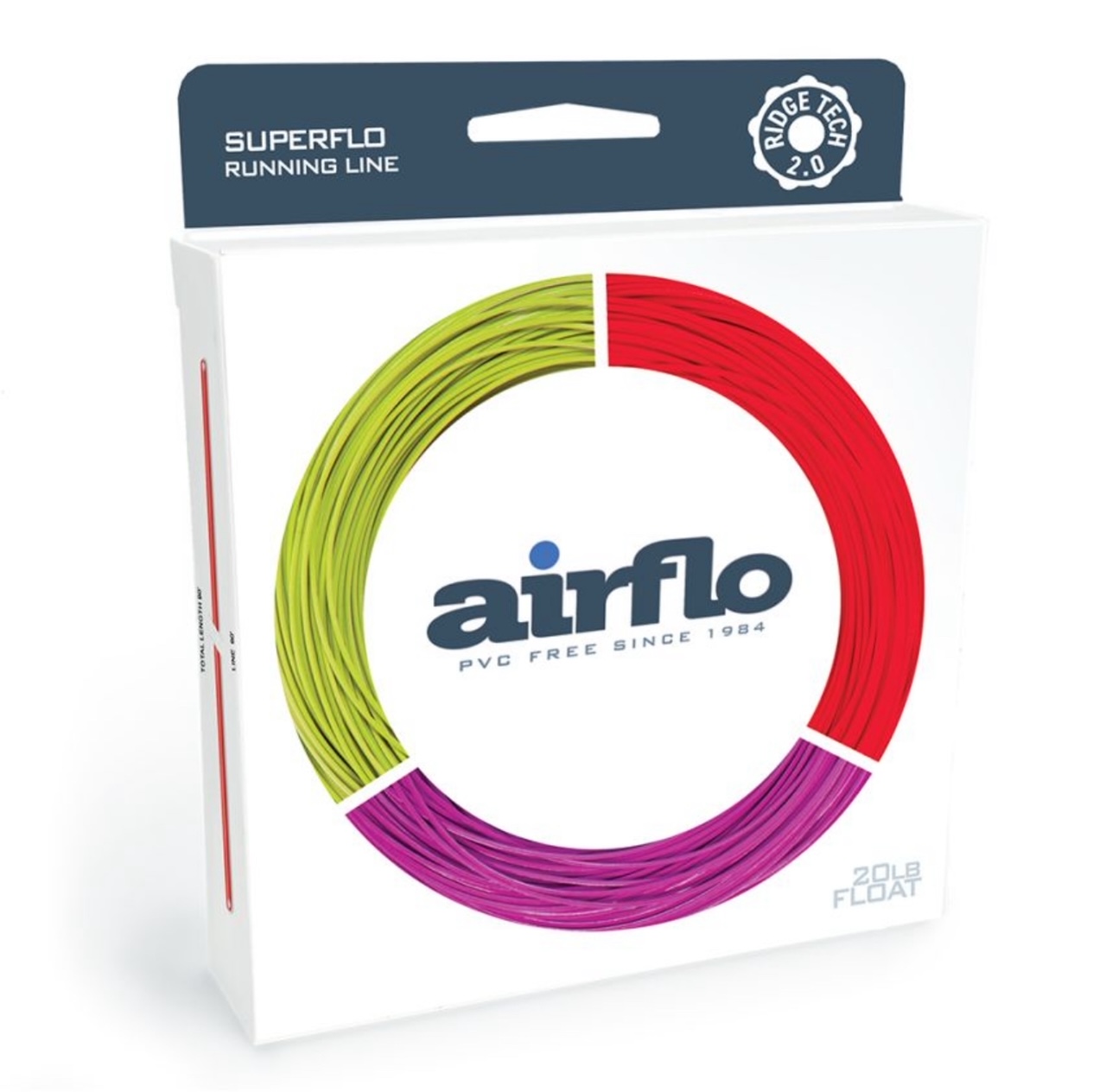 Airflo Superflo Ridge 2.0 Running Line - 20lb - Chartreuse