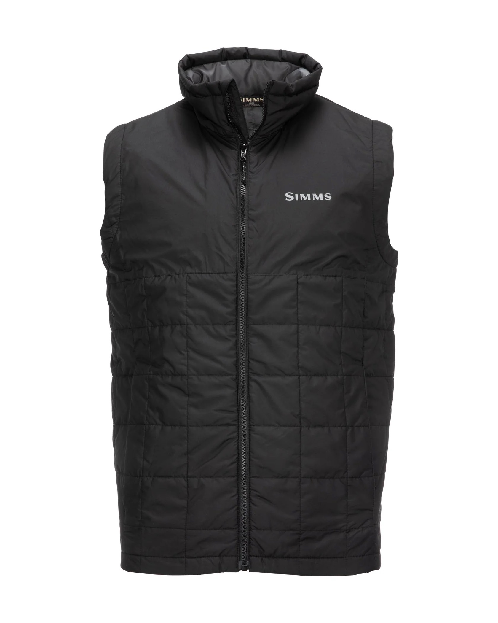 Simms M's Fall Run Insulated Vest - Black w/ M&Y Logo - Large