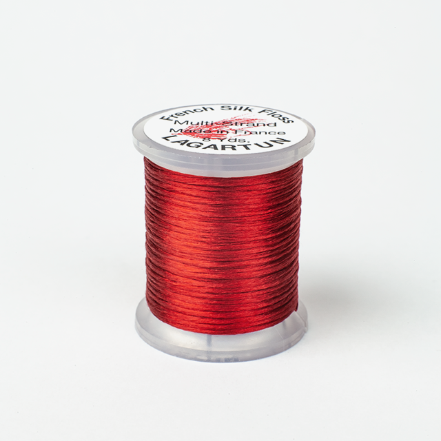 Lagartun Silk Floss - Red Claret