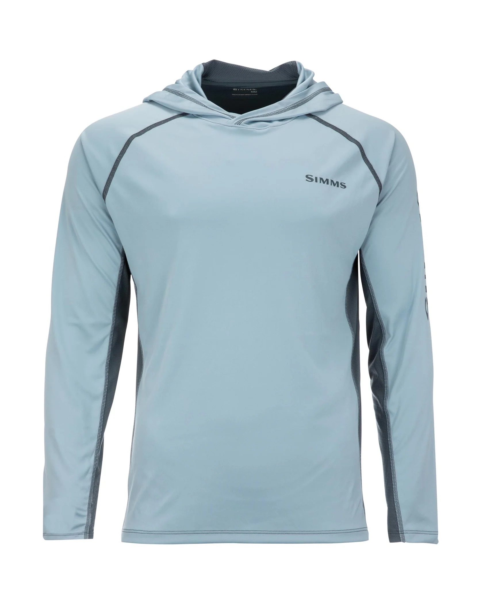 Simms M's Challenger Solar Hoody - Steel Blue/Storm - Small