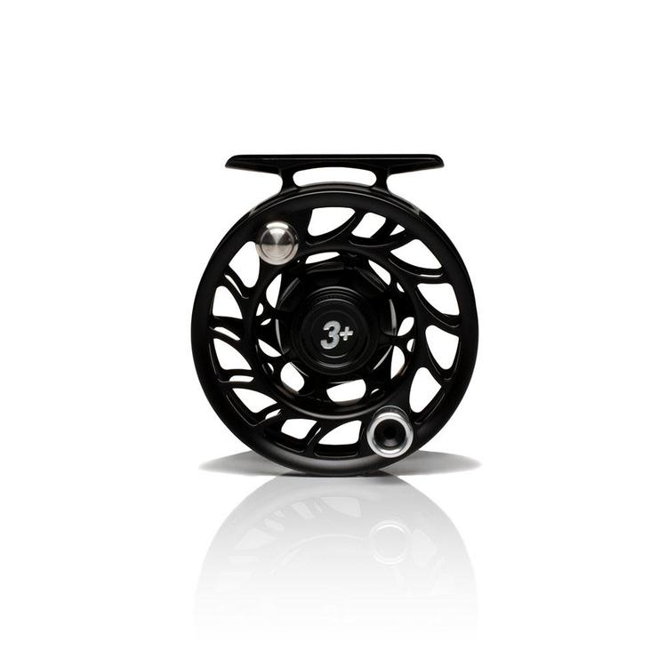 Hatch Iconic 3+ Clear/Red LA Fly Reel
