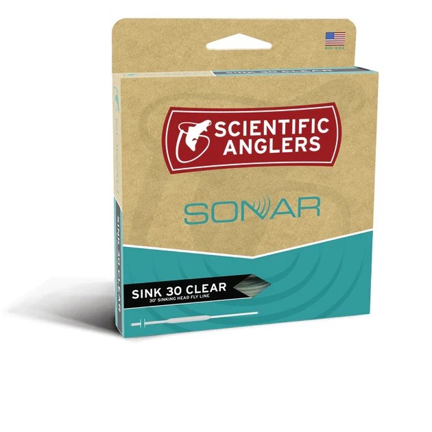Scientific Anglers Sonar Sink 30 Clear Intermediate - 300 Grains - 8-9wt
