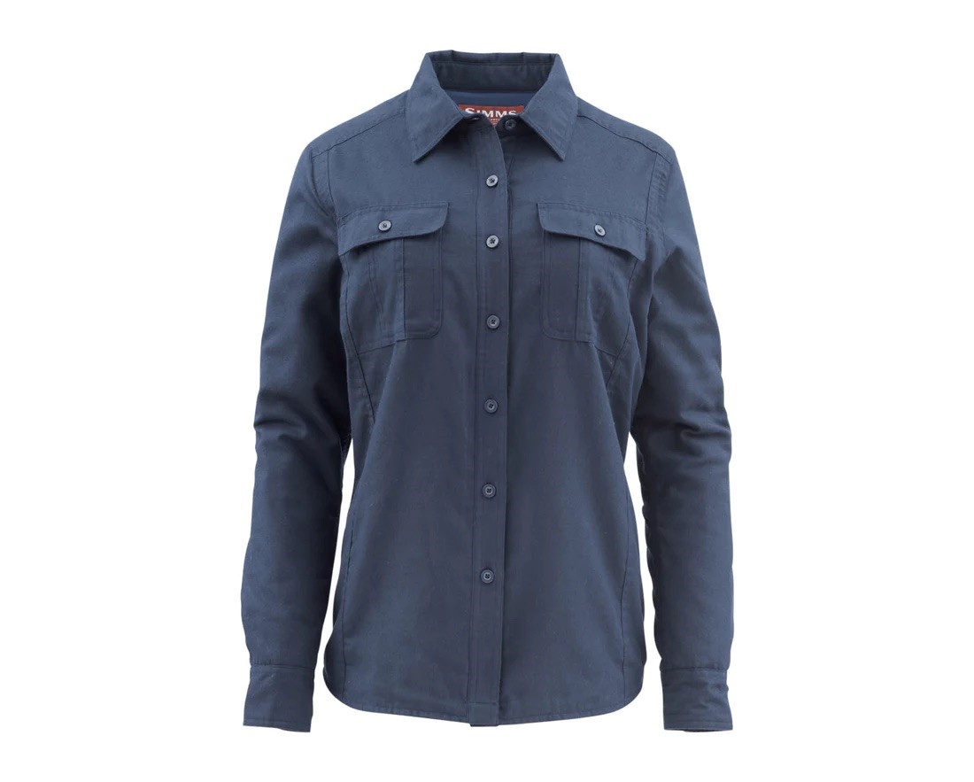 Simms W's Guide Insulated Shirt - Admiral Blue - Large