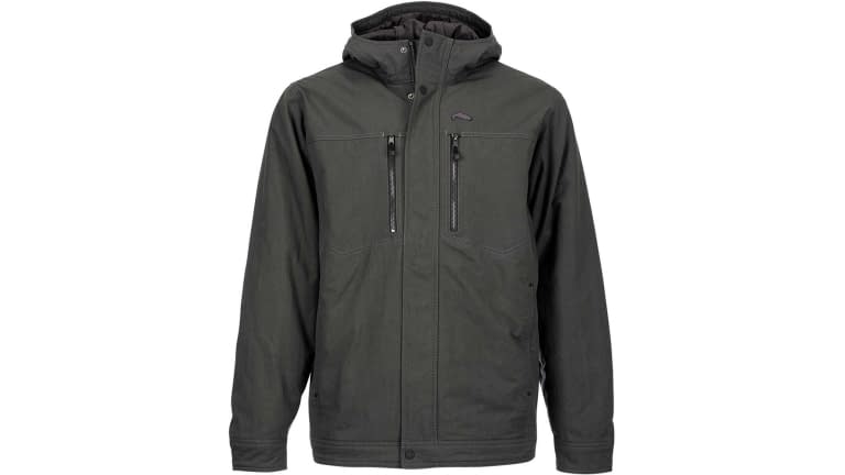 Simms M's Dockwear Hooded Jacket - Carbon - XL