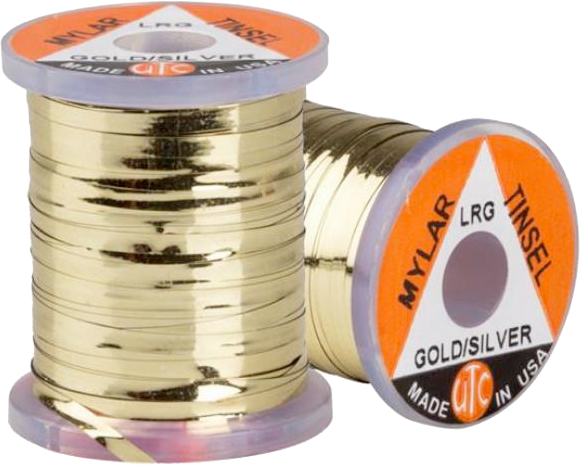 UTC Flat Mylar Tinsel - Gold/Silver - Medium